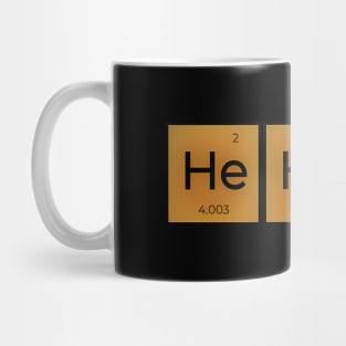 He He He Laughing Gas Chemistry T Mug